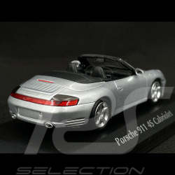 Porsche 911 Carrera 4S Cabriolet Type 996 2003 Argent 1/43 Minichamps 940062831