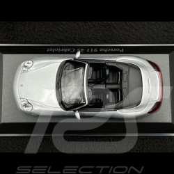 Porsche 911 Carrera 4S Cabriolet Type 996 2003 Argent 1/43 Minichamps 940062831