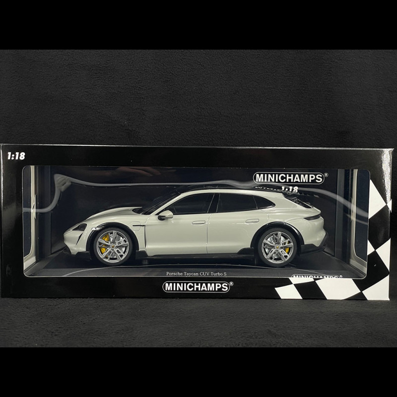 Porsche Taycan Cross Turismo Turbo S 2021 Chalk Grey 1/18