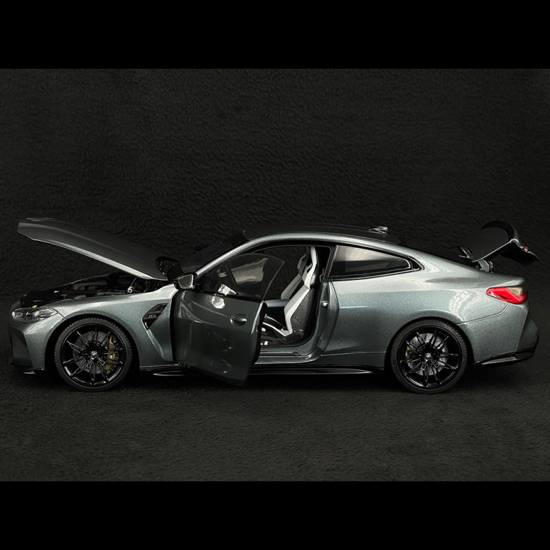 BMW M4 2020 Gris Métallique Modèle Réduit 1:18 Minichamps