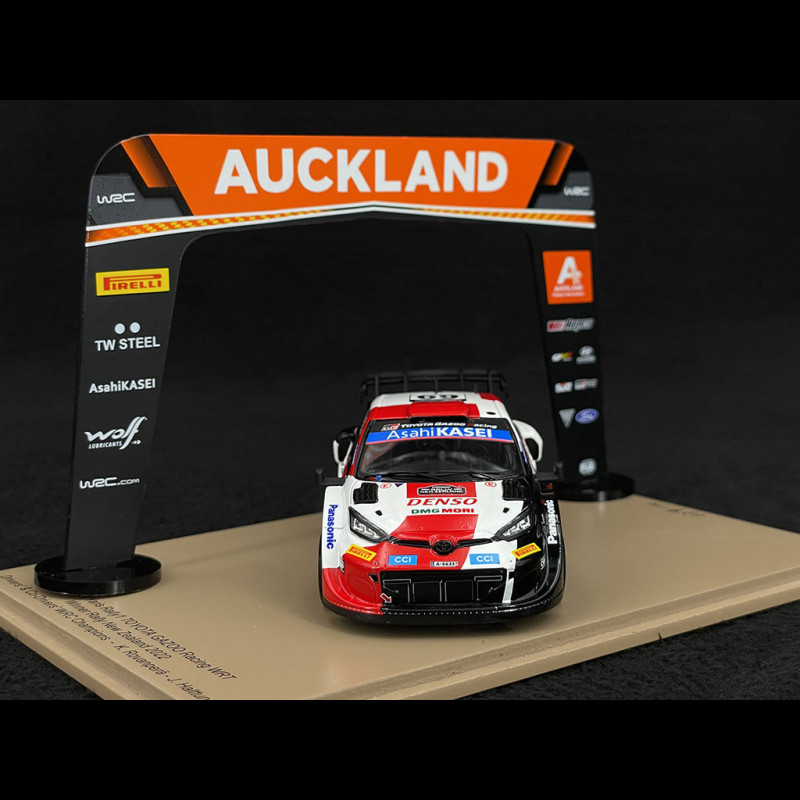 Miniature CJTAVARES 1/43 - Toyota GR Yaris Rally #69 Rovanpera - Vainqueur Du Rallye Portugal 2023