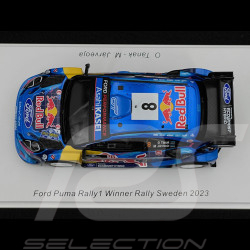 Ott Tänak Ford Puma Rally1 n° 8 Sieger Rallye Sweden 2023 1/43 Spark S6729