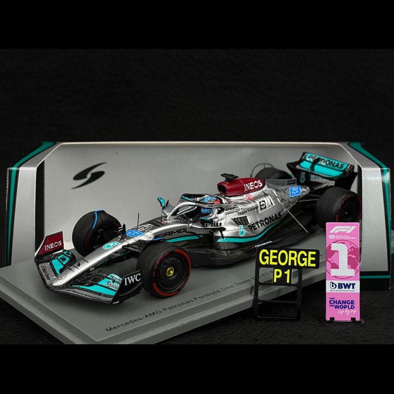 George Russell Mercedes-AMG Petronas F1 W13 E n° 63 Sieger GP