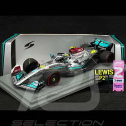 Lewis Hamilton Mercedes-AMG Petronas F1 W13 E n° 44 2ème GP Brésil 2022 F1 1/43 Spark S8556