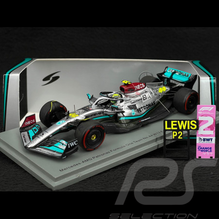 Casquette Mercedes AMG Petronas F1 2023 Lewis Hamilton jaune