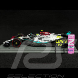 Lewis Hamilton Mercedes-AMG Petronas F1 W13 E n° 44 2nd GP Brazil 2022 F1 1/43 Spark S8556