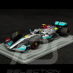 Lewis Hamilton Mercedes-AMG Petronas F1 W13 E n° 44 2. GP Brazil 2022 F1 1/43 Spark S8556