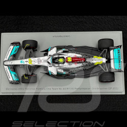Lewis Hamilton Mercedes-AMG Petronas F1 W13 E n° 44 2ème GP Brésil 2022 F1 1/43 Spark S8556