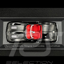 Chevrolet Corvette Stingray Cabriolet 1963 Noir Tuxedo 1/43 Minichamps 400142830