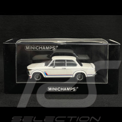 BMW 2002 Turbo 1973 Alpine White 1/43 Minichamps 430022200