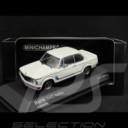 BMW 2002 Turbo 1973 Alpine White 1/43 Minichamps 430022200