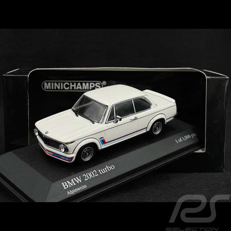 BMW 2002 Turbo 1973 Alpinweiß 1/43 Minichamps 430022200