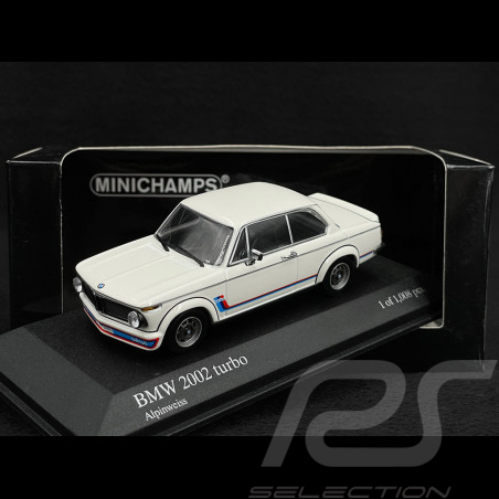 BMW 2002 Turbo 1973 Alpinweiß 1/43 Minichamps 430022200