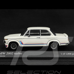 BMW 2002 Turbo 1973 Alpine White 1/43 Minichamps 430022200