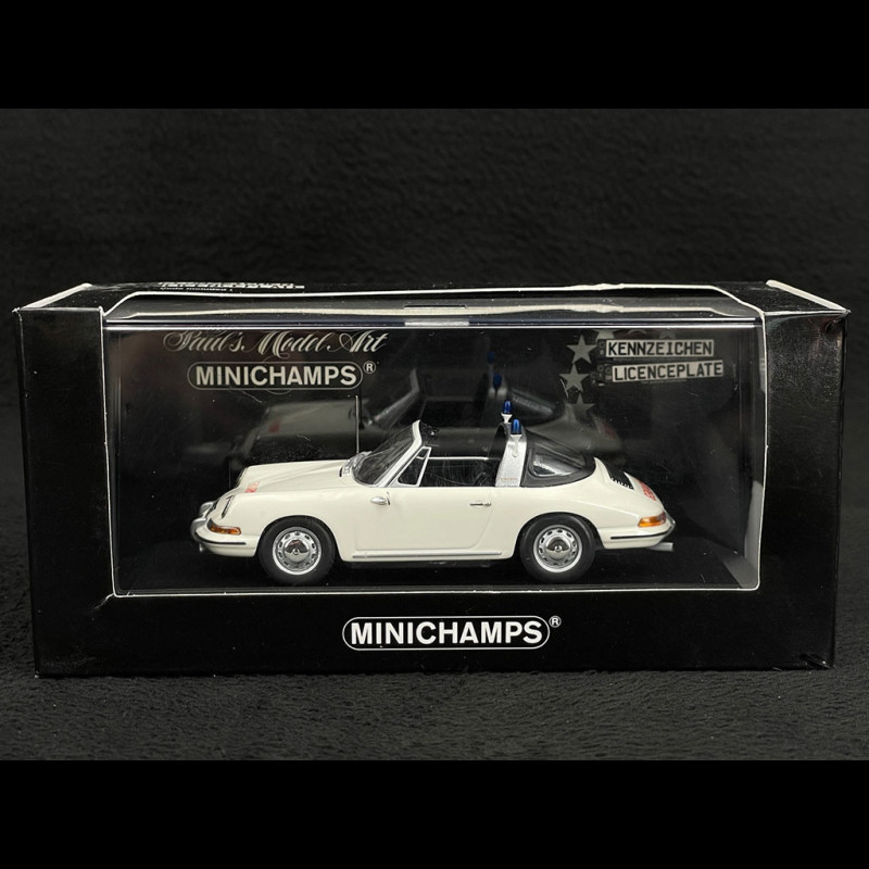 Porsche 911 Targa 1965 White Gendarmerie Austria 1/43 Minichamps