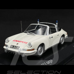 Porsche 911 Targa 1965 Blanc Gendarmerie Autrichienne 1/43 Minichamps 400061191