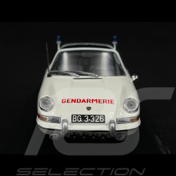 Porsche 911 Targa 1965 Blanc Gendarmerie Autrichienne 1/43 Minichamps 400061191