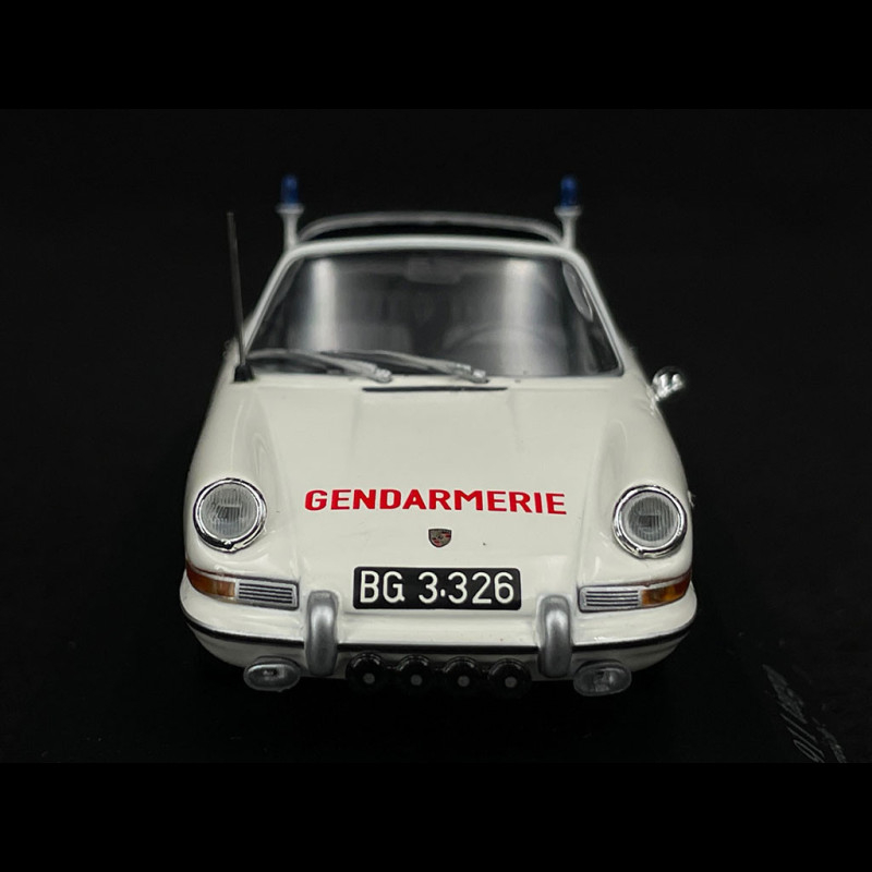 Porsche 911 Targa 1965 White Gendarmerie Austria 1/43 Minichamps