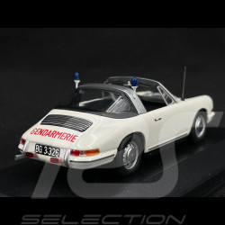 Porsche 911 Targa 1965 Blanc Gendarmerie Autrichienne 1/43 Minichamps 400061191