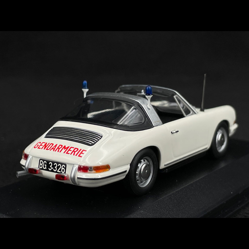 Porsche 911 Targa 1965 White Gendarmerie Austria 1/43 Minichamps