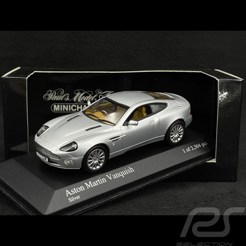 Aston Martin Vanquish 2002 Argent 1/43 Minichamps 400137224