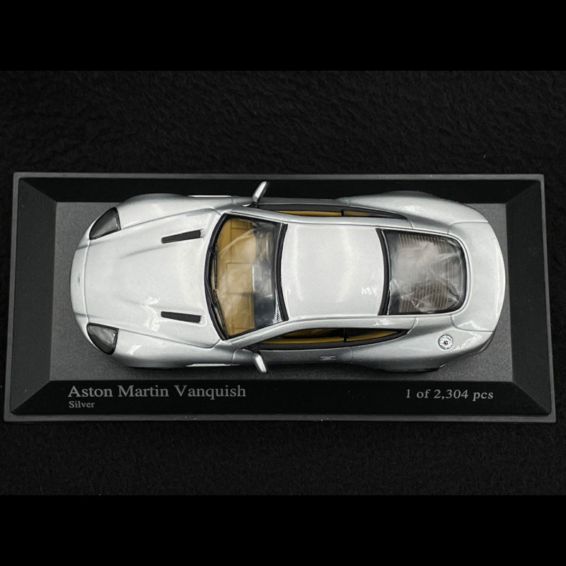 Aston Martin Vanquish 2002 Silver 1/43 Minichamps 400137224