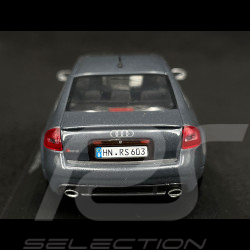 Audi RS6 2002 Gris Daytona 1/43 Minichamps 20000001217001