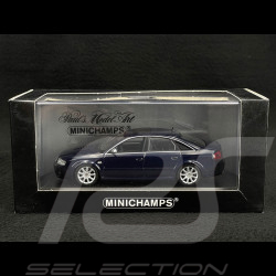 Audi RS6 2002 Bleu Mugello 1/43 Minichamps 400011702