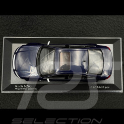 Audi RS6 2002 Mugelloblau 1/43 Minichamps 400011702