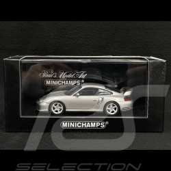 Porsche 911 type 996 GT2 2001 grau metallic 1/43 Minichamps 430060125