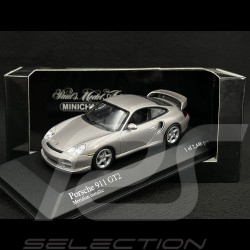 Porsche 911 type 996 GT2 2001 grau metallic 1/43 Minichamps 430060125