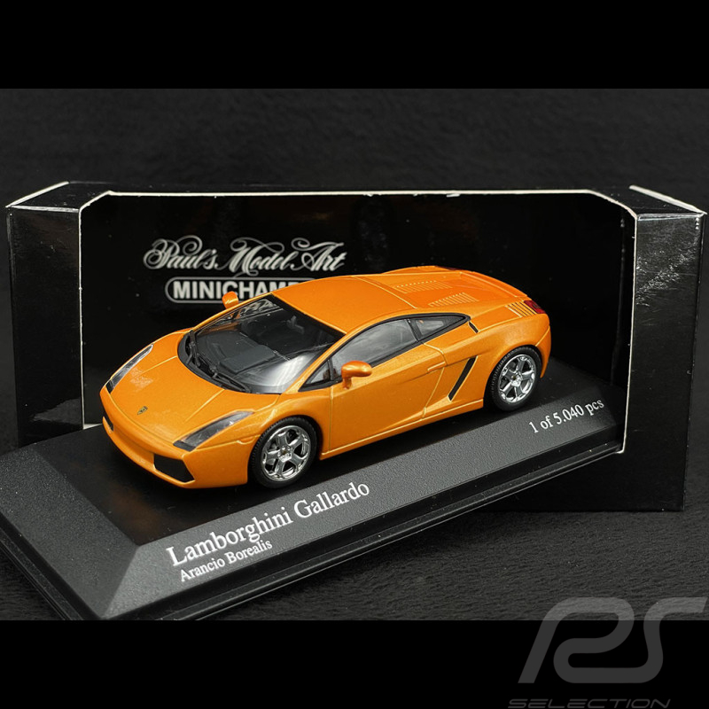 Lamborghini Gallardo 2003 Arancio Borealis Orange 1/43 Minichamps 400103500