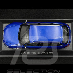 Audi RS6 Avant 2002 Bleu Sepang 1/43 Minichamps 5010710223
