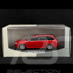 Audi RS6 Avant 2002 Misano Red 1/43 Minichamps 20000001218001