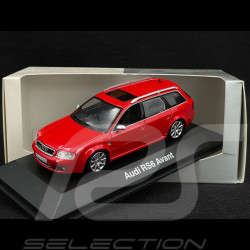 Audi RS6 Avant 2002 Misano Red 1/43 Minichamps 20000001218001