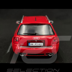 Audi RS6 Avant 2002 Rouge Misano 1/43 Minichamps 20000001218001
