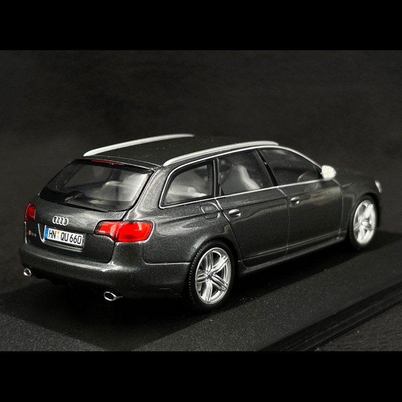 Audi RS6 Avant 2002 Gris Métallisé - Minichamps 1/43 - Réf 400011711 - Occasion Comme Neuve