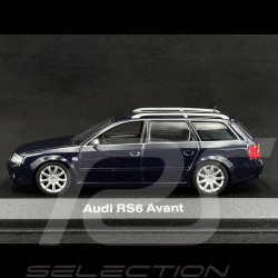 Audi RS6 Avant 2002 Mugello Blue 1/43 Minichamps 20000001218002
