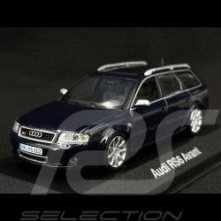 Audi RS6 Avant 2002 Bleu Mugello 1/43 Minichamps 20000001218002