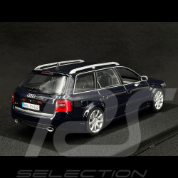 Audi RS6 Avant 2002 Mugello Blue 1/43 Minichamps 20000001218002