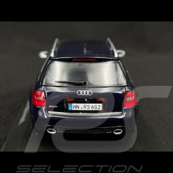 Audi RS6 Avant 2002 Bleu Mugello 1/43 Minichamps 20000001218002