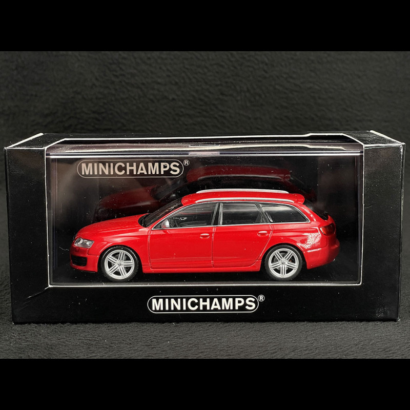 Audi RS6 Avant 2007 Bleu Métallisé, Miniature Maxichamps 1/43, Neuve En Boîte