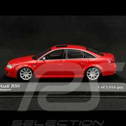 Audi RS6 2002 Misano Red 1/43 Minichamps 400011700