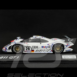 Porsche 911 GT1-98 Type 996 n° 26 Vainqueur 24h Le Mans 1998 1/43 Spark WAP0200130PLM1