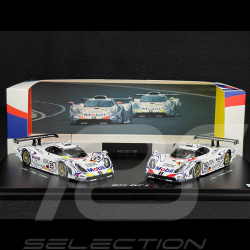 Duo Porsche 911 GT1-18 Type 996 n° 26 & n° 25 Winner &