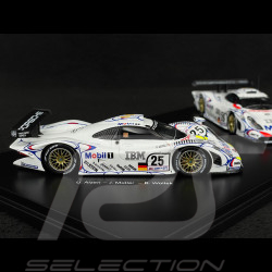 Duo Porsche 911 GT1-18 Type 996 n° 26 & n° 25 Vainqueur & 2ème 24h Le Mans 1998 1/43 Spark WAP0200110PLM2