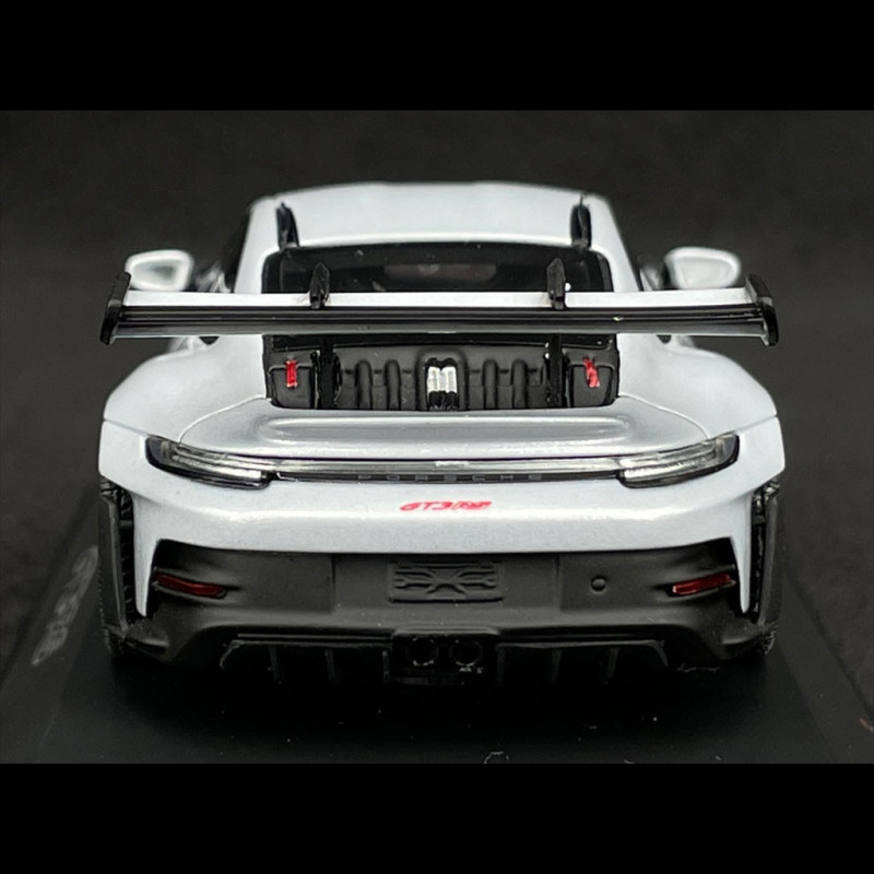 1:43 Spark Porsche 911 (992) GT3 Rs Ice Grey Metallic / Pyro Red Wap Dealer