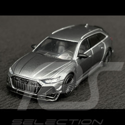 Audi ABT RS6-R 2020 Daytona Grey 1/64 Mini GT MGT00479-L