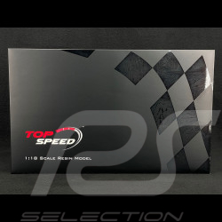 Bugatti Chiron Pur Sport 2021 Gelb / Schwarz 1/18 Top Speed TS0388