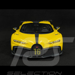 Bugatti Chiron Pur Sport 2021 Gelb / Schwarz 1/18 Top Speed TS0388